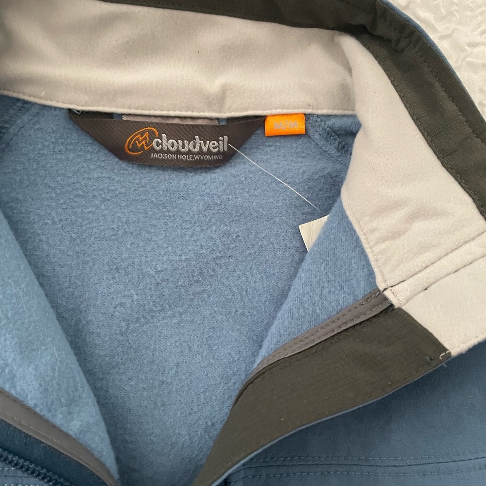 CLOUDVEIL SERENDIPITY SOFTSHELL JACKET BLUE w/ GR… - image 1